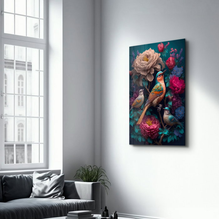 Wallity SPR-1310 Pintura Decorativa de Vidrio Templado Multicolor 46 x 72 cm Wallity SPR-1310 Pintura Decorativa de Vidrio Templado Multicolor 46 x 72 cm